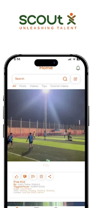 ScoutX for Android - Manage Sports Academies Easily