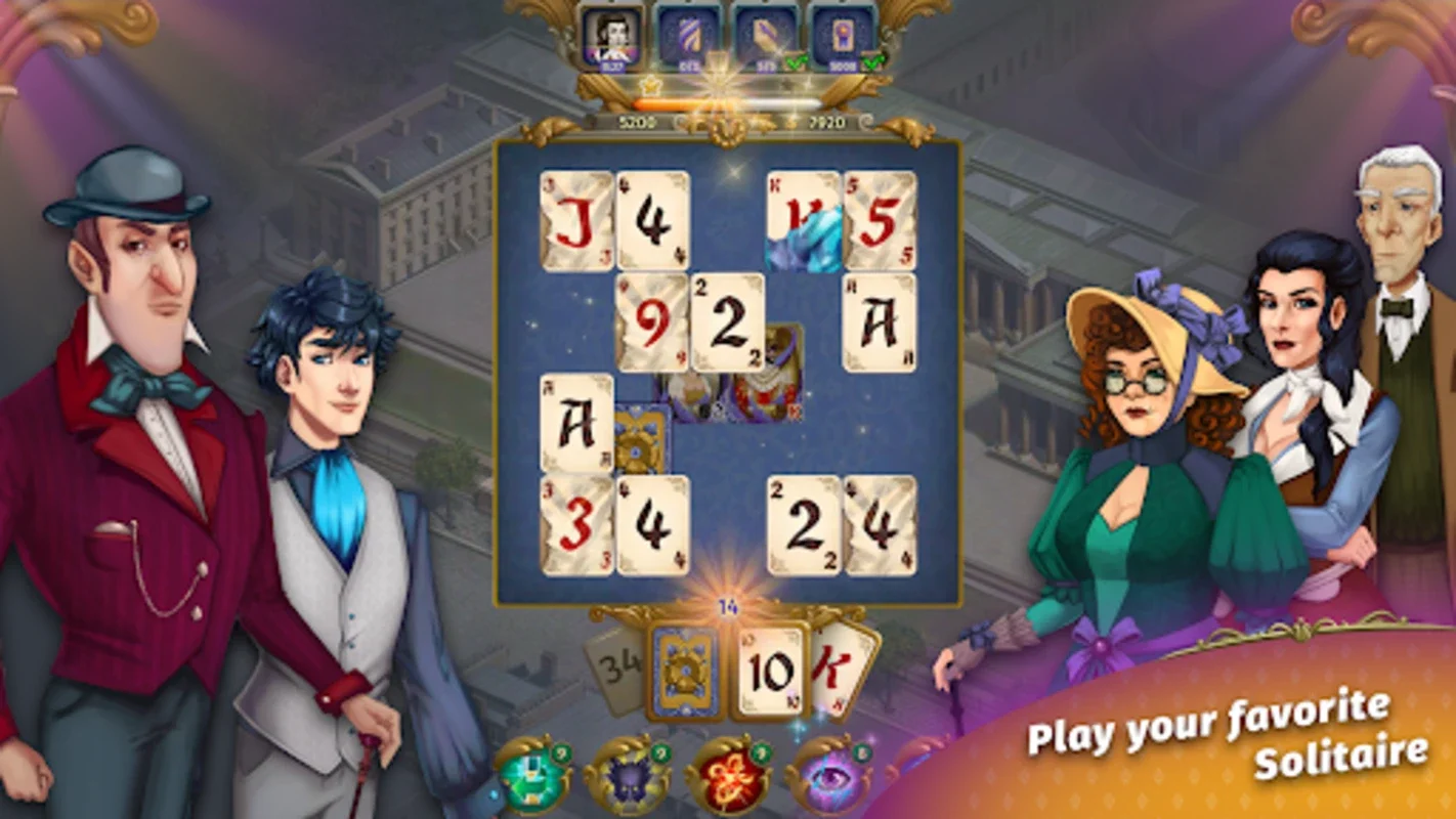 Solitaire Enchanted Deck for Android - Immerse in a Magical Journey