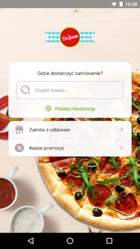 Da Grasso for Android - Order Food with Ease