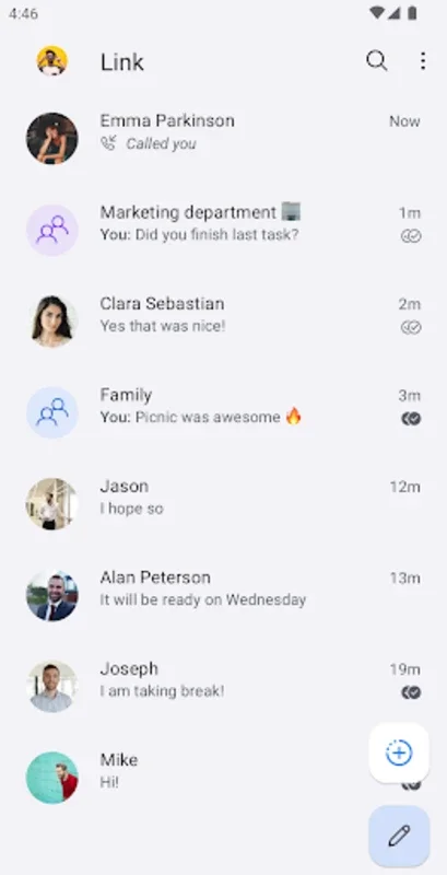 Link Messenger for Android - Instant Messaging & Social Media