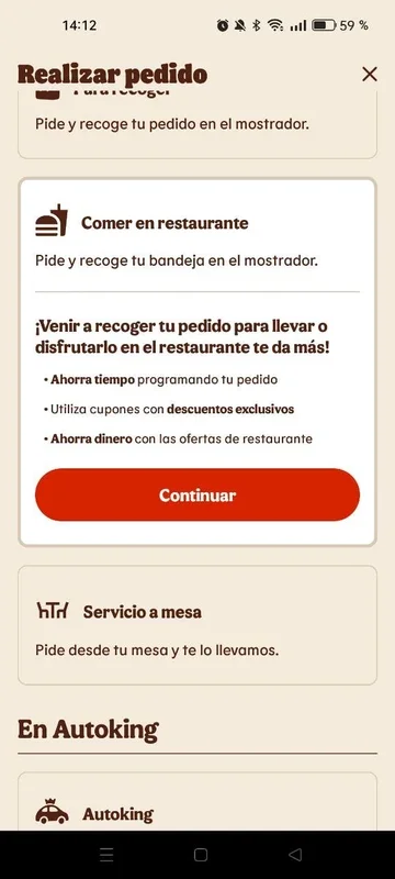 Burger King® España for Android: Great Benefits for Users