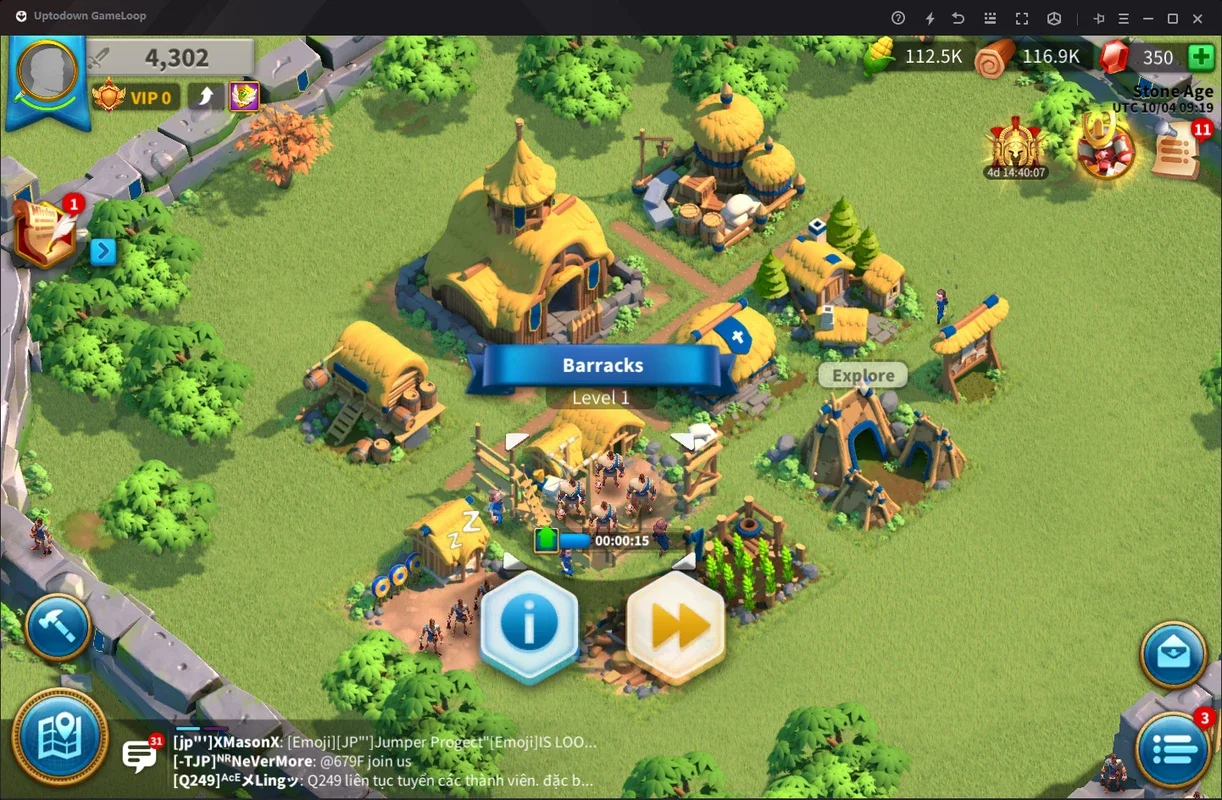 Rise of Kingdoms (GameLoop) for Windows: Build Your Empire