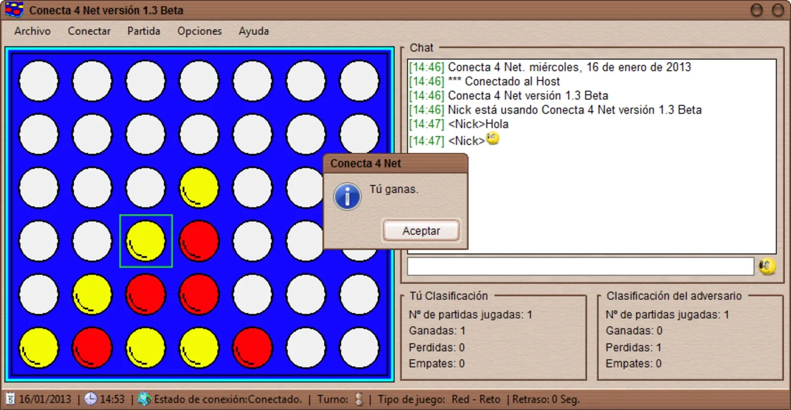 Conecta 4 Net for Windows - Endless Entertainment