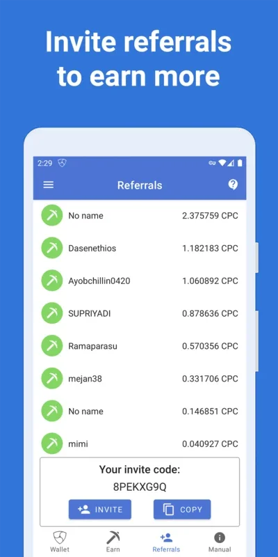 CPC for Android - Monetize Unused Internet Traffic