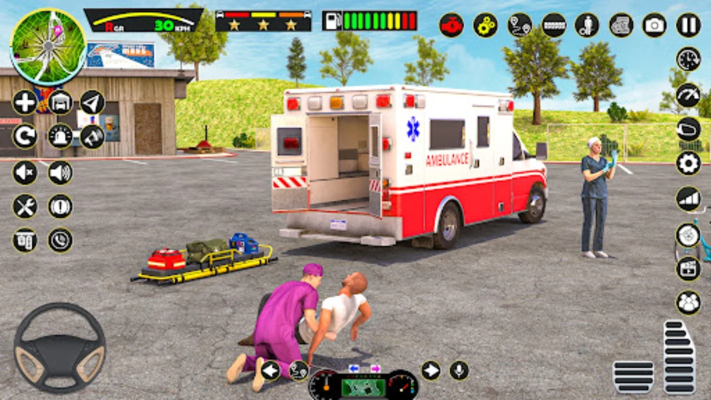 Ambulance Driving Simulator for Android: Immersive Emergency Response