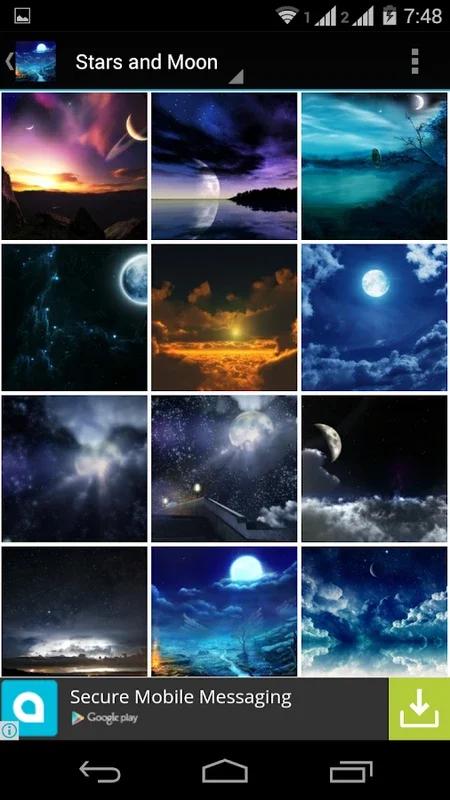 Stars and Moon HD Wallpapers for Android - Enhance Your Device