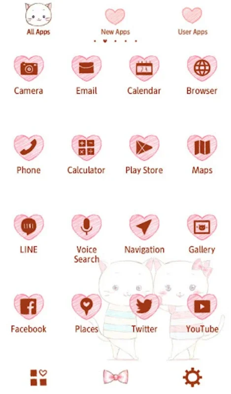 Love Cats Theme +HOME for Android - Customize with Adorable Cats