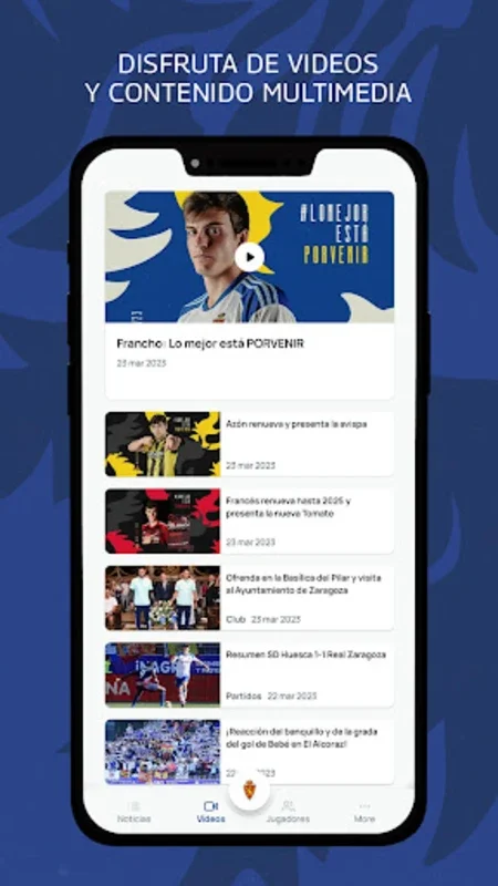 Real Zaragoza - Official App for Android: Immersive Fan Experience