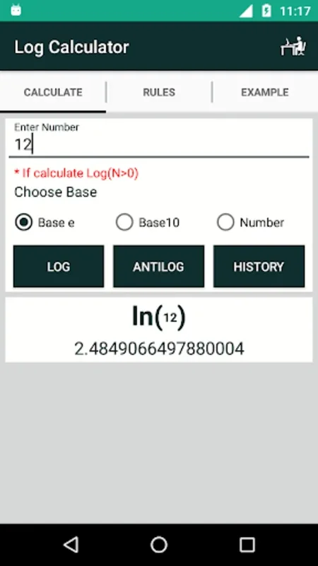 Log Calculator for Android: Simplify Logarithmic Calculations