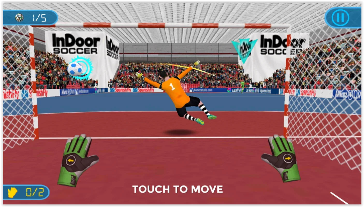 Soccer GoalKeeper Futsal for Android - Immersive Goalkeeping Game