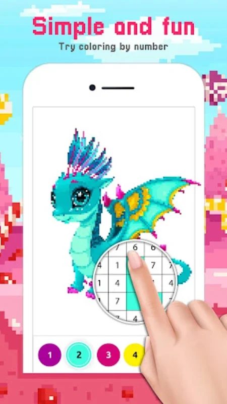 Cute Pixel Art Color by Number for Android - Download the APK from AppHuts