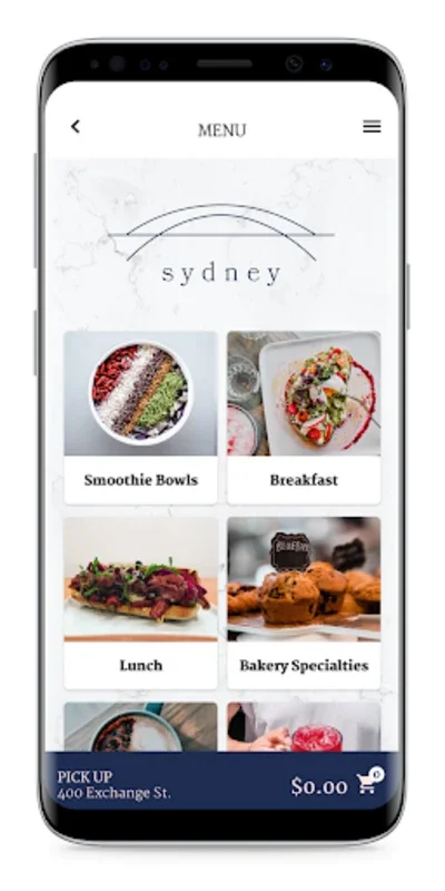 Sydney for Android - Dine and Earn in Rhode Island