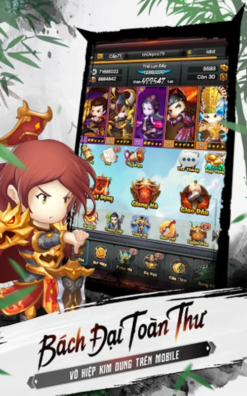 Mộng Huyễn Giang Hồ for Android: Explore Vietnamese Legends in a Martial Arts RPG