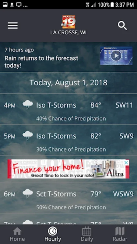 WXOW Weather for Android - Stay Ahead with Precise Forecasts