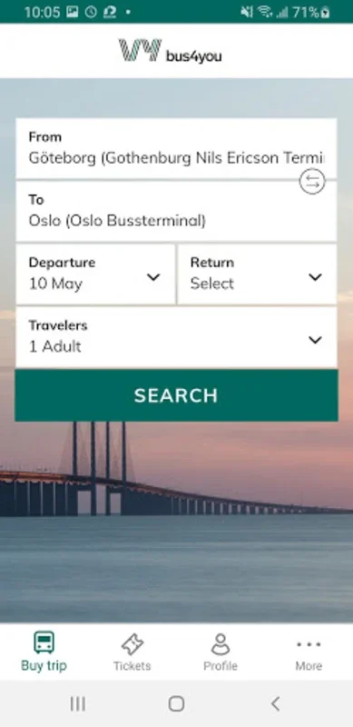 Vy Buss for Android - Streamlined Bus Travel