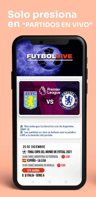 Futbol Live for Android - Stay Connected to Football