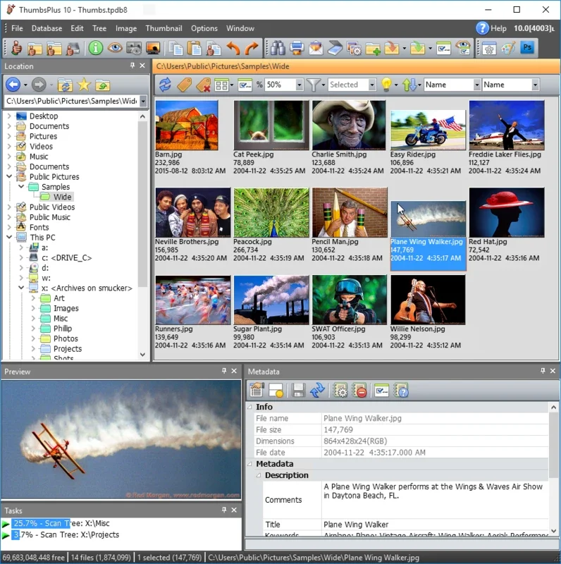 ThumbsPlus for Windows - The Premier Image Management Tool