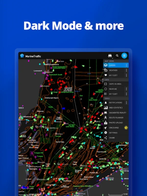 MarineTraffic - Ship Tracking for Android: Real - Time Global Ship Position Monitoring