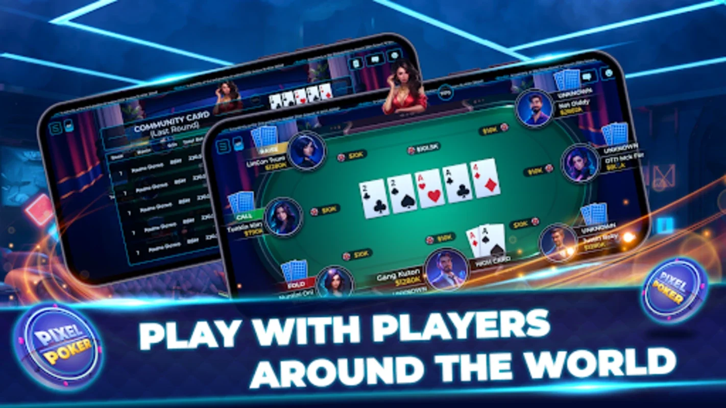 Pixel Poker for Android - Play Poker Games Anytime