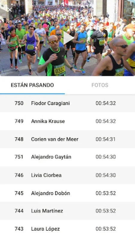 Live Federación Atletismo CyL for Android - Immersive Race Experience