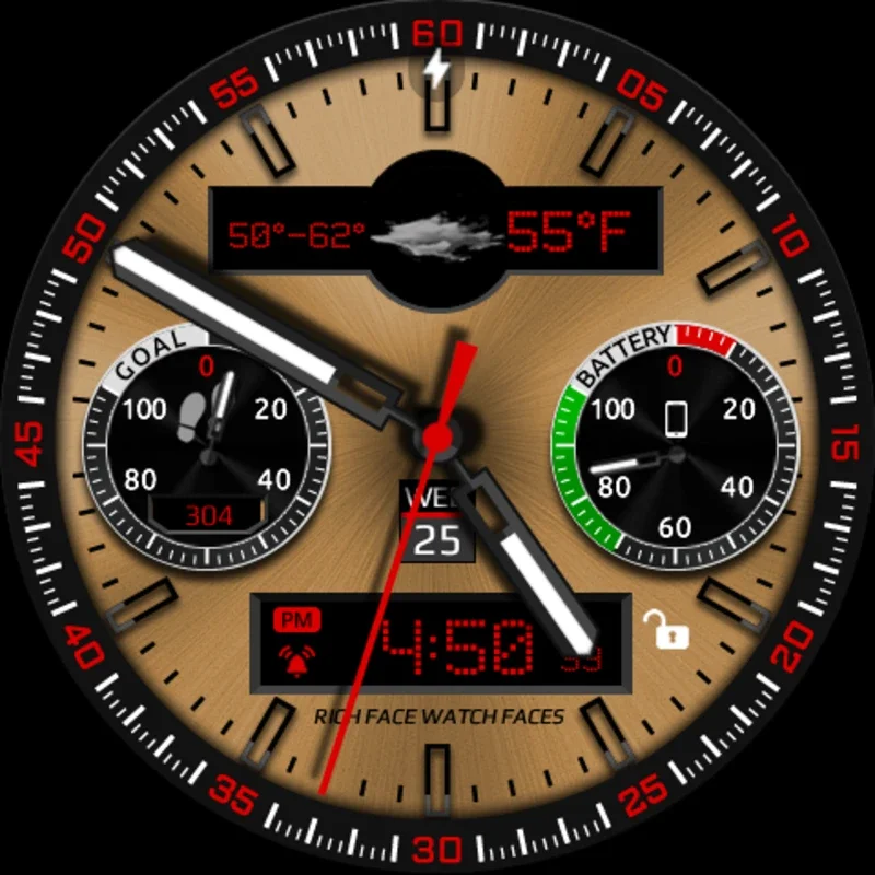 RoverOne Watch Face for Android - Customizable & Interactive