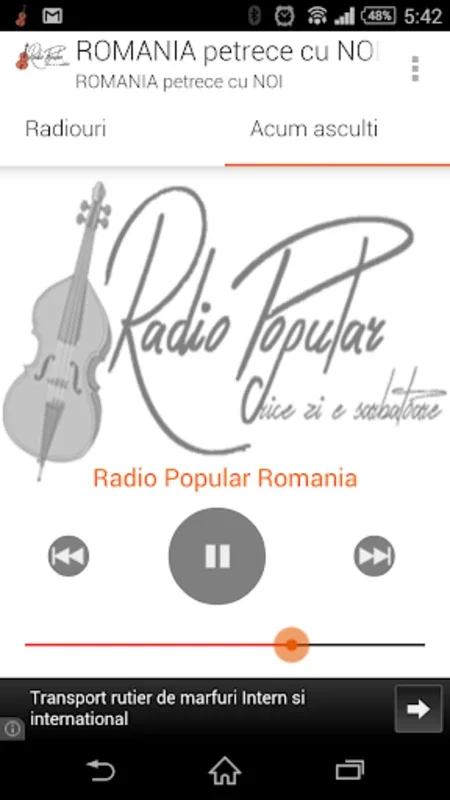 Radio Popular Romania for Android - Stream Diverse Music