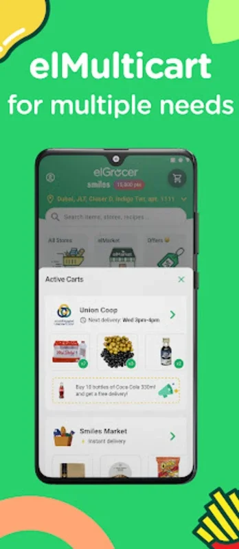 elGrocer Grocery Shopping App for Android - Shop and Earn with Smiles Points