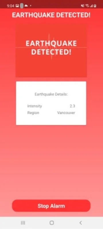 ShakeAlarm for Android - Reliable Earthquake Alerts