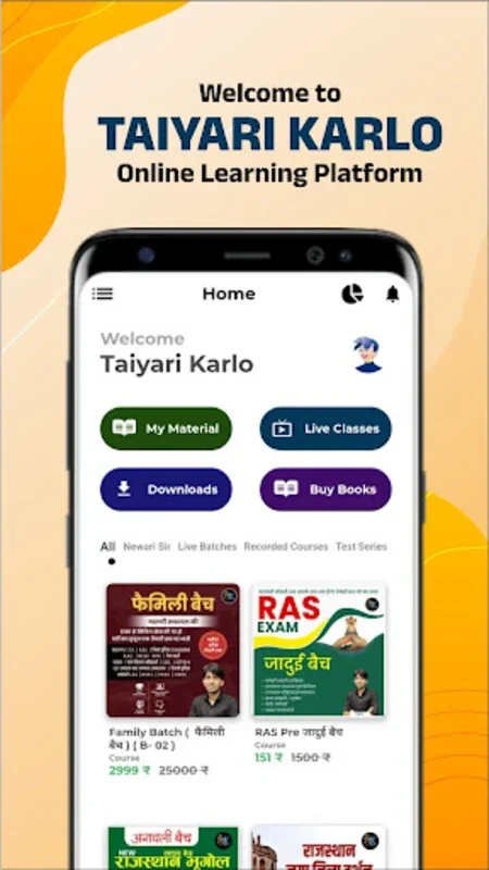 Taiyari Karlo for Android - A Comprehensive Exam Prep App
