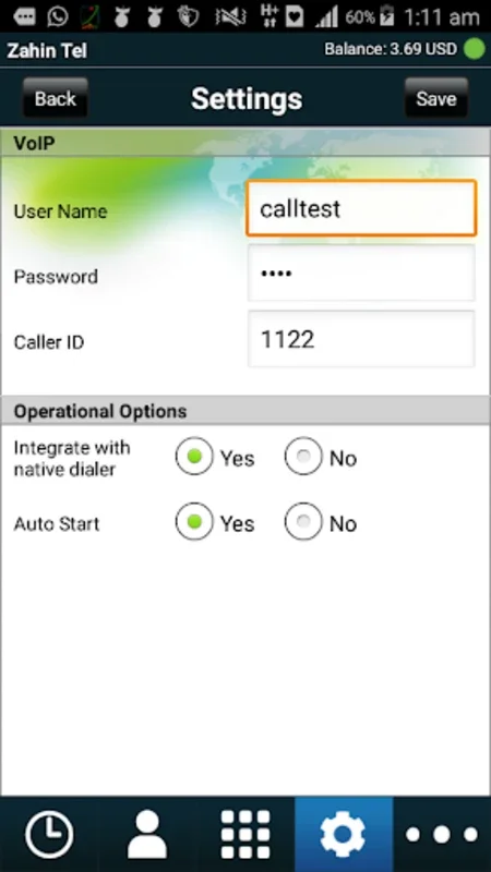 SkyBird All / OPC80100 for Android - Seamless VoIP Calls