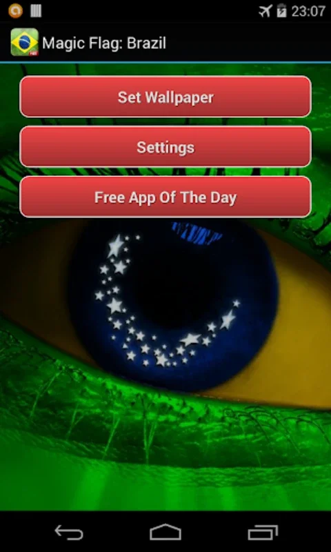 Flag of Brazil Live Wallpaper for Android - Interactive & Patriotic