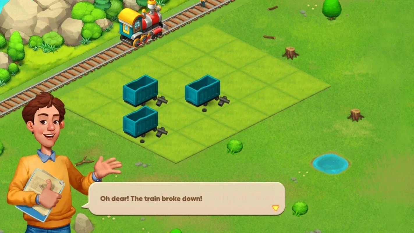 Merge Train Town for Android - Engaging Train Game