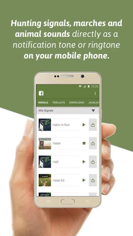 Hunting Signals, Marches, Anim for Android - Enhance Your Hunting