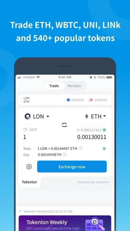 imToken for Android - Secure Multi-Crypto Wallet