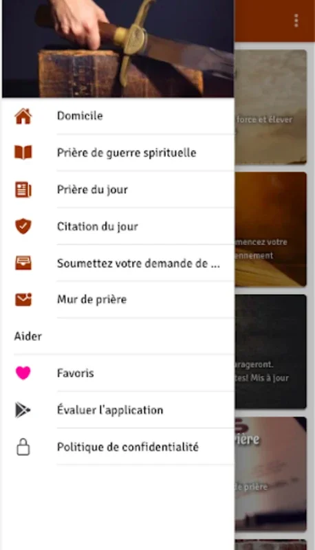 Prière de guerre spirituelle for Android - Spiritual Warfare Guidance