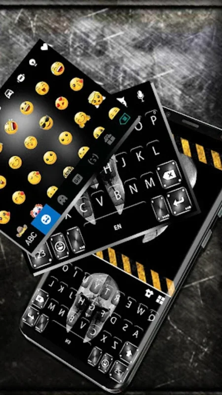 Sparta Metal Helmet Keyboard T for Android: Enhance Your Typing