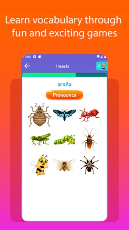 Spanish For Kids for Android - Engaging Language Learning