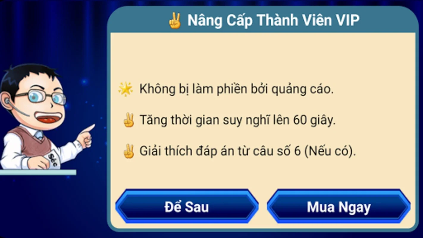 Triệu Phú Là Ai : Giáo Sư Xoay for Android - No Downloading Needed