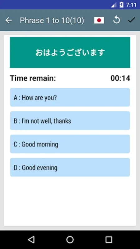 speak Japanese phrases for Android - Learn Basic Japanese