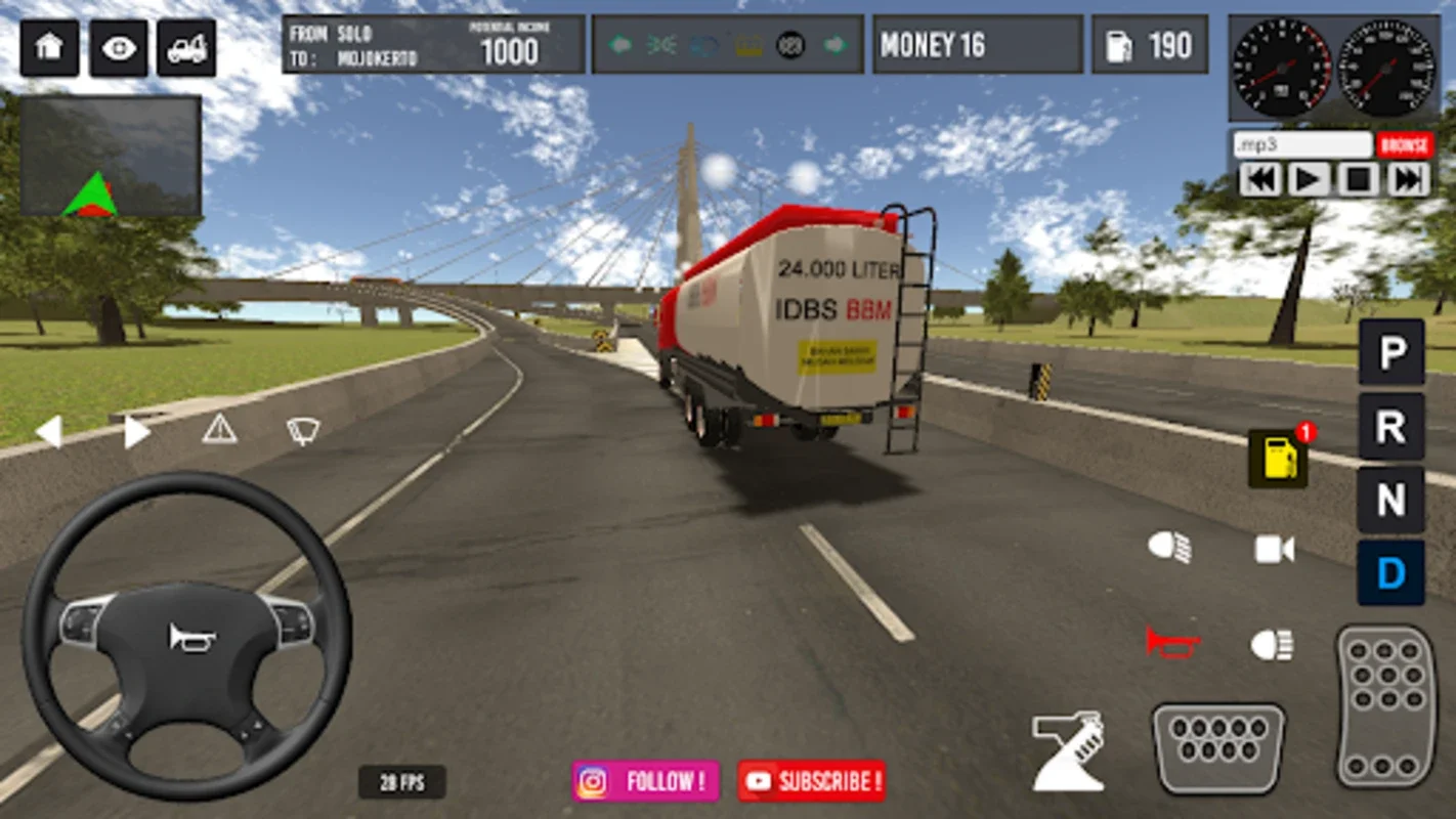 IDBS Truk Tangki for Android - Thrilling Truck Sim