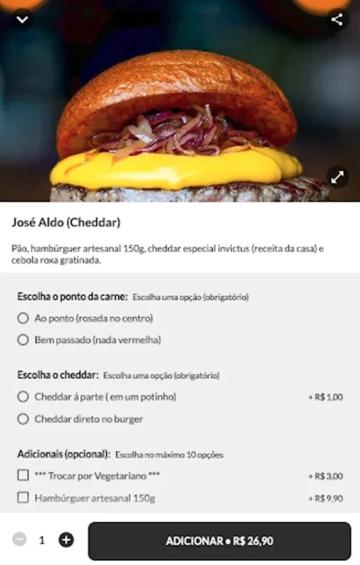 INVICTUS HAMBURGUERIA for Android - Effortless Burger Ordering