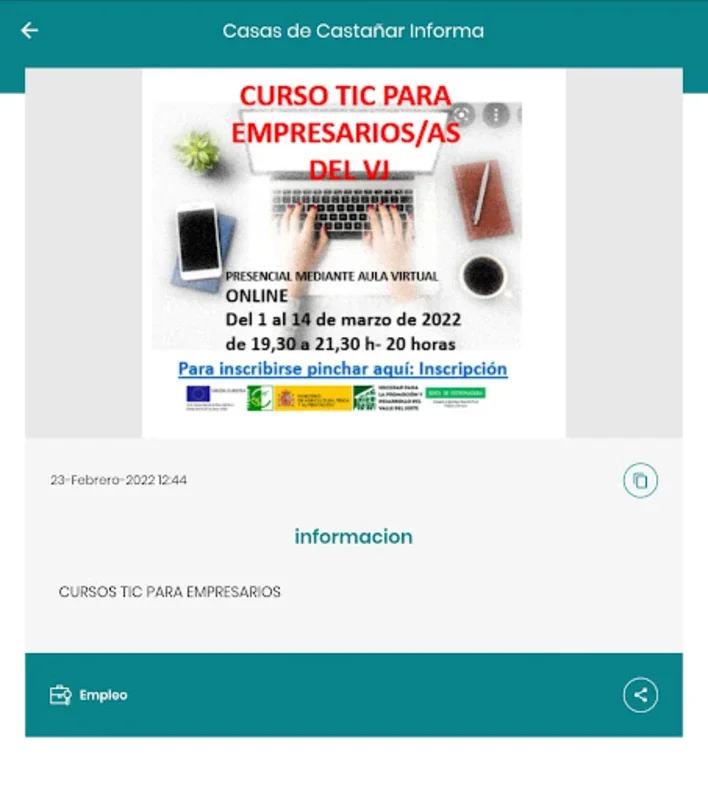 Casas del Castañar Informa for Android: Stay Informed