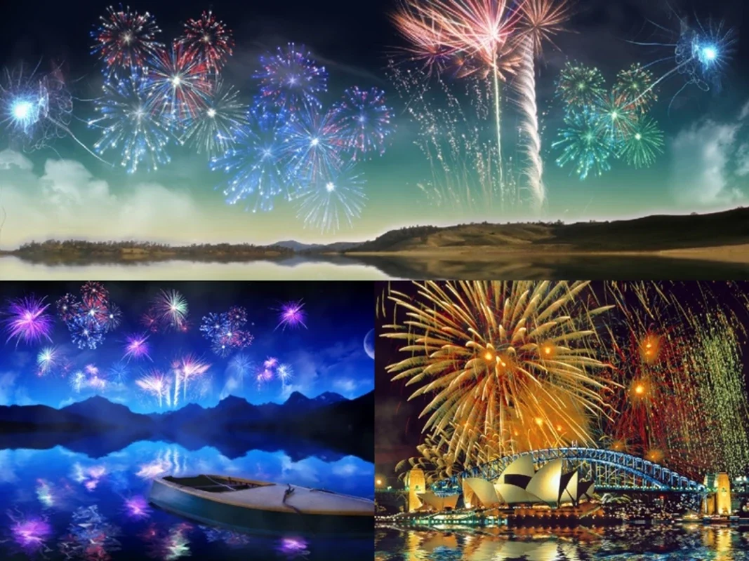 Fireworks Screensaver for Windows - Free Download