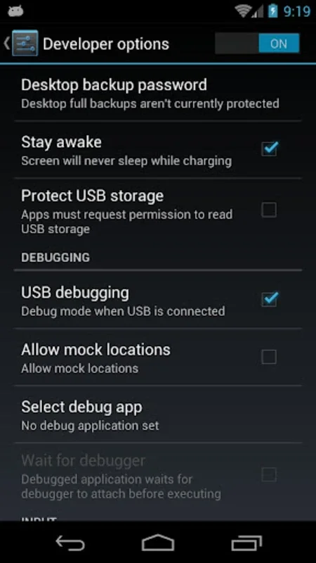 Developer options for Android - Access essential settings with ease