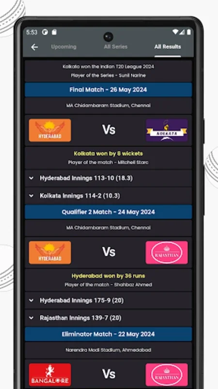 Live Cricket Score for Android - Real-Time Updates for India Tour