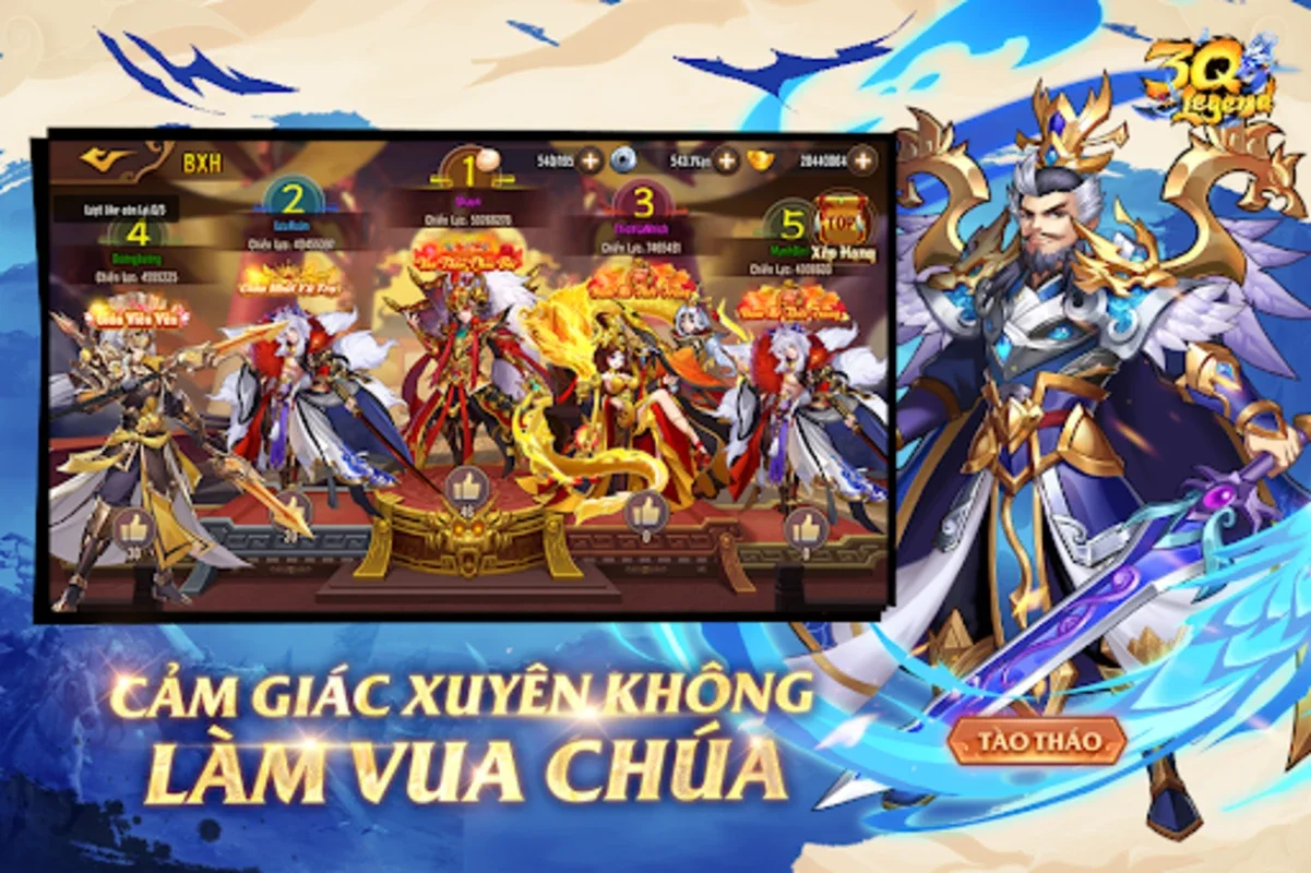 3Q Legend:Danh Tướng Truyền Kỳ for Android - Epic RPG Experience