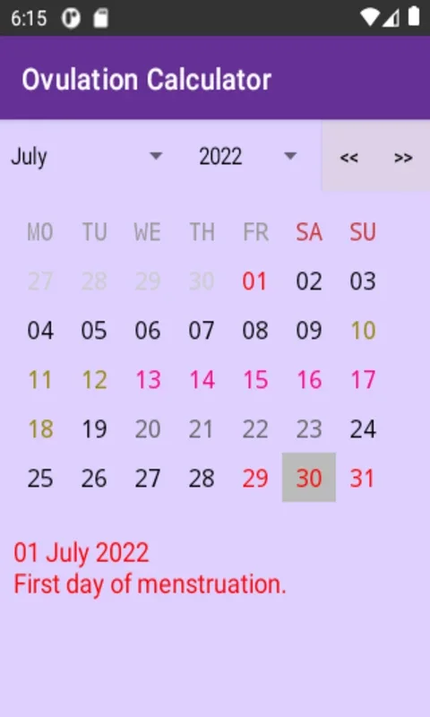 Ovulation Calculator for Android: Track Your Fertility