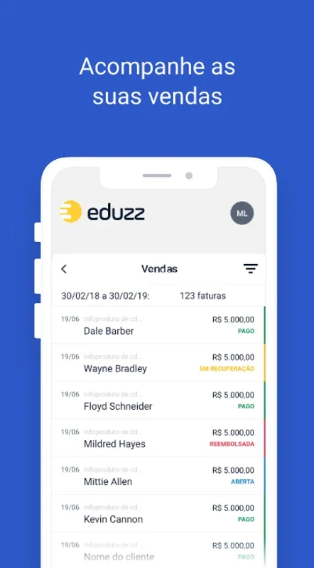 Eduzz for Android - Manage Affiliates with Ease