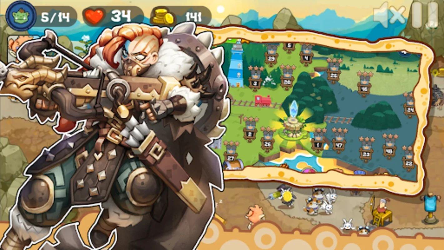 Tower Defense Legends: Mercenary Stories for Android - Download the APK from AppHuts