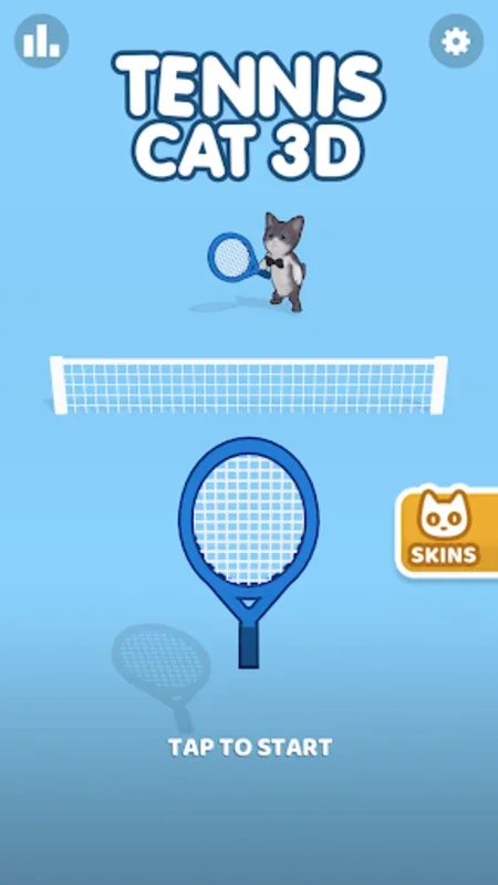 Tennis Cat 3D for Android - Engaging Tennis Game